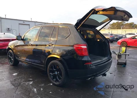 2014 BMW X3 xDrive35I z USA, uszkodzony, nr VIN 5UXWX7C56E0E77370